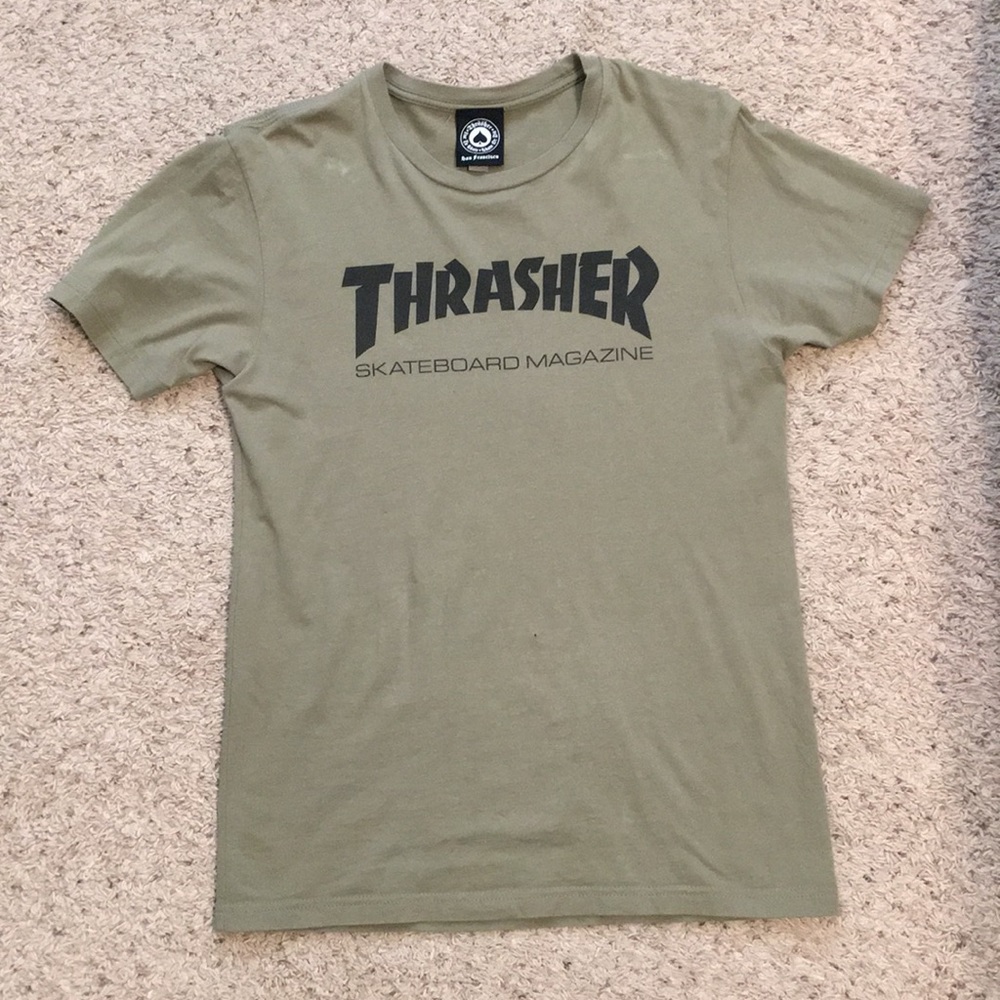 Green Thrasher shirt